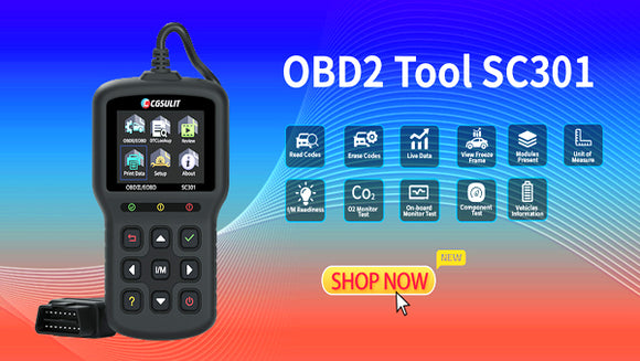 CGSULIT SC301 Professional OBDII/EOBD Car Diagnostic Tool