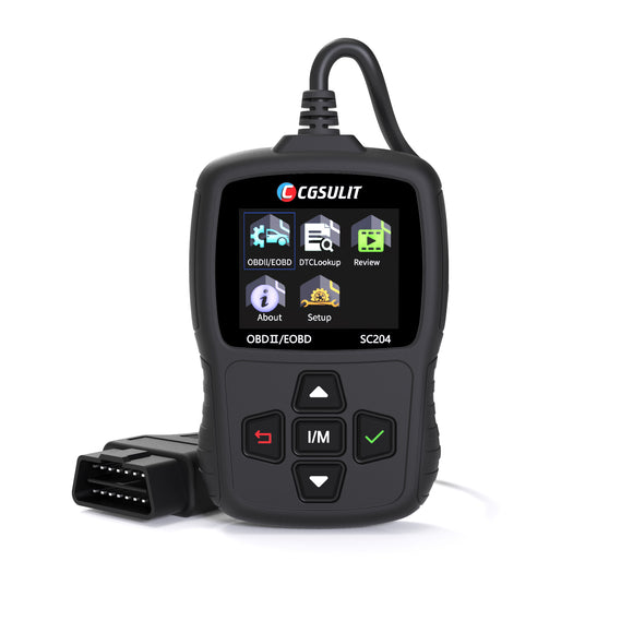 CGsulit SC204 OBD2 CAN Diagnostic Tool Fault Code Reader Multi-languages